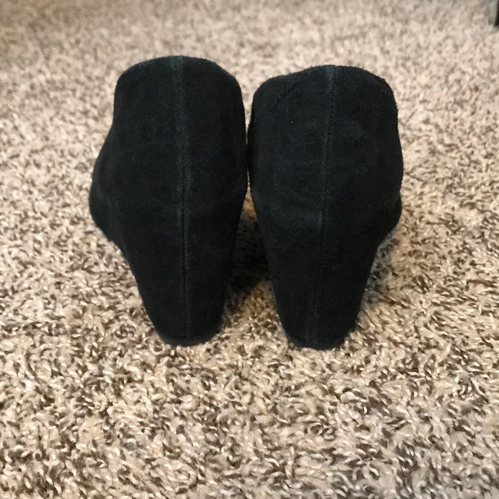 Black wedge heels - Picture 3 of 4